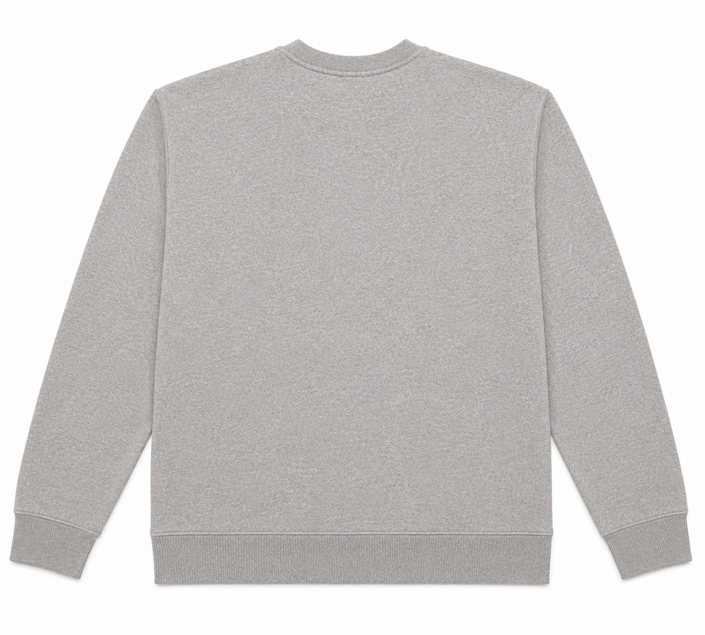 Aperje Gray Long Sleeve Sweater