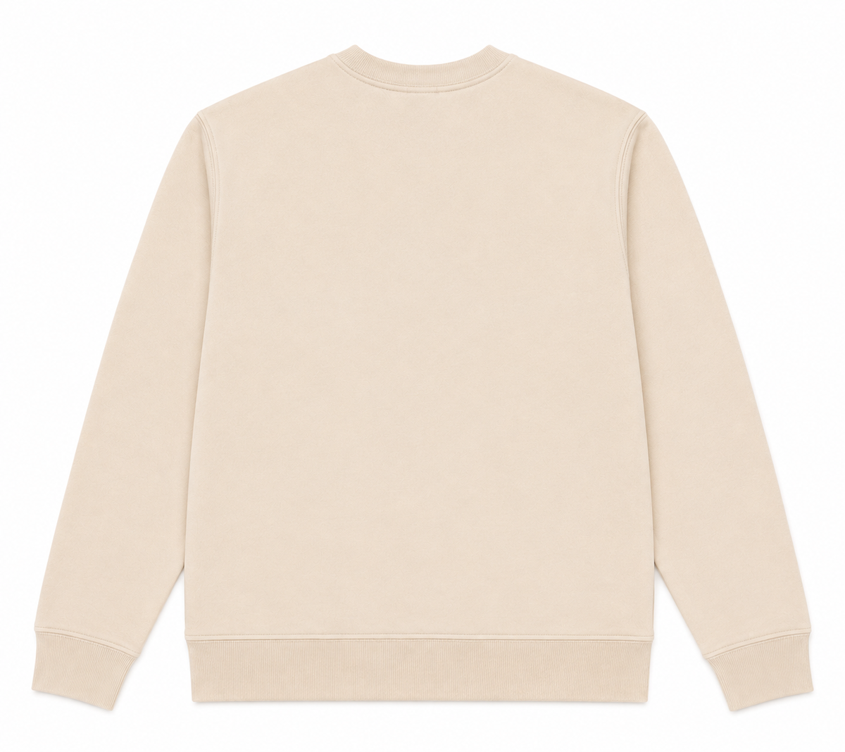 Aperje White Long Sleeve Sweater
